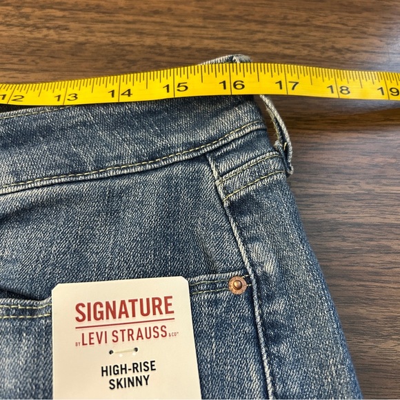 ❤️ Levi's Women's Denim Skinny Jeans 16M - Picture 7 of 10